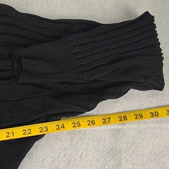 Acevog Womens Pullover Black Sweater Size M (NWT) - Picture 8 of 14